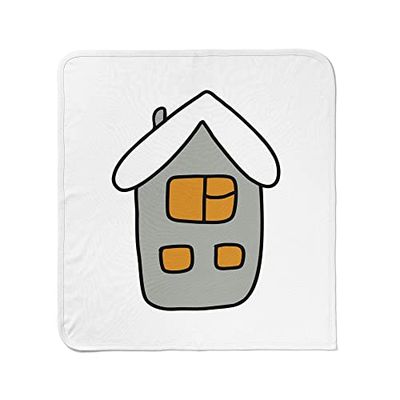 Questo Casa, Manta de Bebé para Niños y Niñas, Muselina, Manta para Asiento de Coche y Cuna, Tamaño: 80x80 Cm