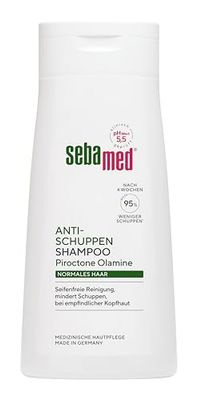 Sebamed Shampooing anti-pelliculaire 400 ml, jusqu'à 95% de pellicules en moins après seulement 4 semaines, pour cheveux normaux, convient pour le lavage quotidien des cheveux, shampooing