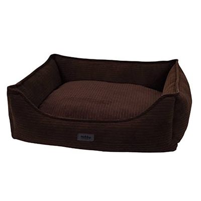 Nobby KAMBA 61750 - Lettino quadrato per comodità, 80 x 70 x 23 cm, colore: Marrone