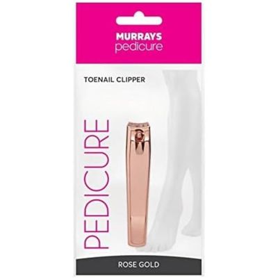 Murrays Manicure Toe Nail Metal Clipper, Rose Gold