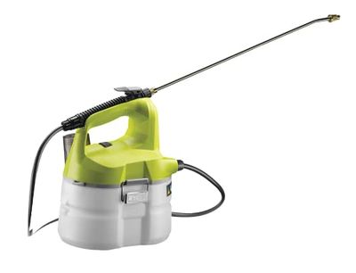 RYOBI - Pulverizador a bateria 18 V ONE+ - fluxo de 500 ml/min, pressão 3,1 bares, distância máxima 2,5 m - depósito 3,5 l - controlo de pragas e ervas daninhas - bateria e carregador não incluídos