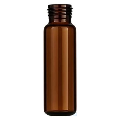 Macherey & Nagel ML-7196 - Confezione da 100 bottiglie in vetro, capacità 20 ml, altezza 75,5 mm x diametro 22,5 mm, colore: Marrone