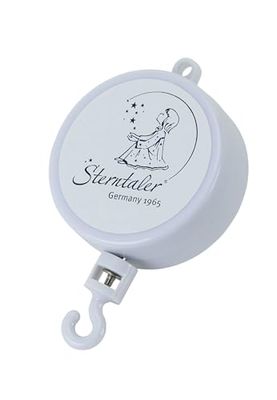 Sterntaler - Speelwerk wit voor mobiel "Guter Maan, du gaat so stil..."
