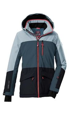 Killtec Giacca da sci da bambina Ksw 208 Grls con cappuccio e paraneve