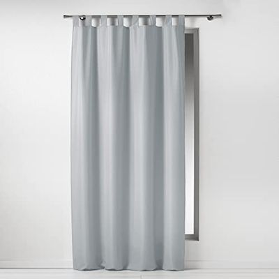 Douceur d 'Intérieur 1600515 Essentiel Cortina com presilhas (poliéster, 140 x 260 cm)