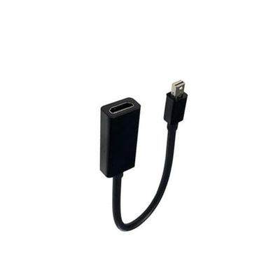 WatioWave Mini-DisplayPort-stekker naar HDMI-adapter, compatibel met 4K, ideaal voor het aansluiten van apparaten op externe displays.