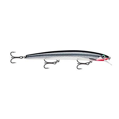 Rapala - Leurre de Pêche MaxRap - Matériel de Pêche avec Construction Plastique - Leurre Pêche en Mer Suspending, Profondeur de Nage 0,3-0,9m - Taille 11cm/13g, Fabriqué en Estonie, Live Baby Sea Bass