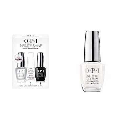 Opi Set Manicure - 30 Ml + OPI Infinite Shine Smalto per Unghie, Funny Bunny - 15 ml