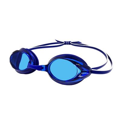 Amazon Basics, Occhialini da nuoto per adulti, unisex, blu