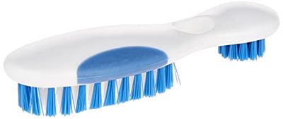 Fackelmann Tecno Cepillo de uñas, Blanco/Azul, 12 x 4 x 2,5 cm