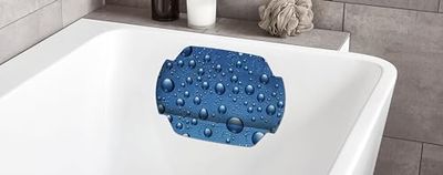 Kleine Wolke 5313769008 Bubble Repose-Tête de Bain PVC Bleu 32 x 22 cm