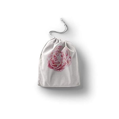 Bonamaison Printed Cotton Produce Bag with Drawstring, Reusable Grocery Bag, Biodegradable Eco-Friendly Bags, Travel Pouch, Sachet Bags, Shopping Bag, Eco Friendly, Foldable, Size: 40x50 Cm