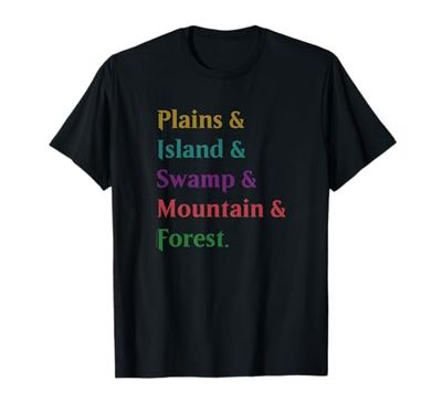 Magic: The Gathering- Land Stack Camiseta