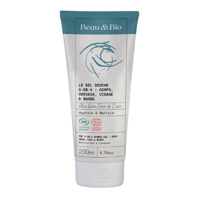 Le Gel Doccia 4 in 1 Certificato Bio - Prodotto in Francia