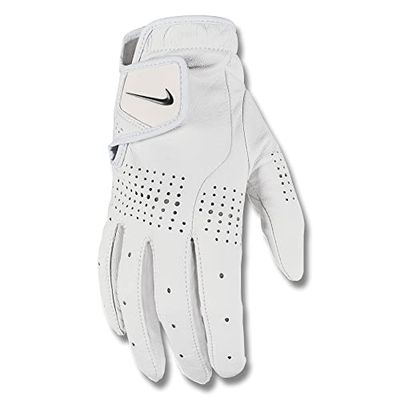 NIKE Unisex's Golf Handschoen Womens White Tour Classic R/H, MEDIUM