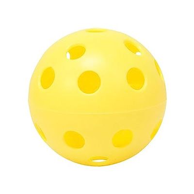 LOTE 5 PELOTAS HOCKEY/FLOORBALL MED AGUJEROS 70 mm