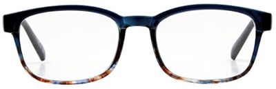 Foster Grant Eye Care Berlin Reading Glasses, Blue Tortoiseshell, 52mm x 18mm x 144mm