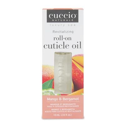 Cuccio Naturale Revitalizing Roll-on Cuticle Oil - Mango & Bergamot - 10ml
