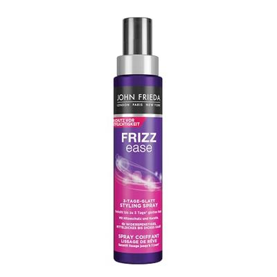John Frieda - Spray lisciante per 3 giorni – Contenuto: 100 ml – con protezione dal calore e cheratina – Per capelli indisciplinati, di spessore medio o spesso