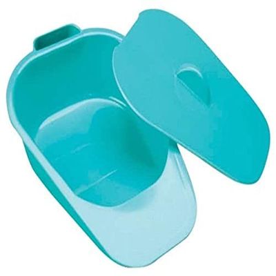 Nrs Healthcare Bassin Hygiénique avec Couvercle pour Adultes