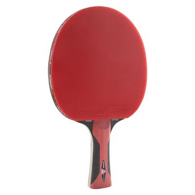 JOOLA 59150 tafeltennisbatje ROSSKOPF ATTACK tafeltennisbatje ITTF goedkeuring voor gevorderde speler-5-voudig verlijmd speciaal multiplex, 1,8 mm spons