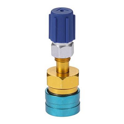 Aupoko R1234YF vers R134A Coupleur rapide côté bas R1234YF R1234YF, adaptateur de tuyau R12 vers R134A pour climatisation de voiture AC