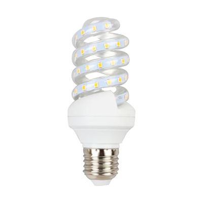 VoltShine Bombilla LED E27 9W con diseño de espiral, eficiente y de larga duración, ideal para iluminación en hogares y oficinas.