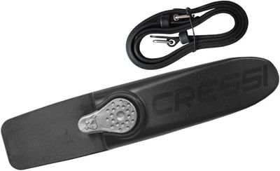 Cressi Fodero completo di Cinturini per Coltello Subacqueo, Unisex – Adulto, Nero