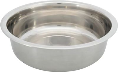 Trixie Mangiatoia in acciaio inox, 2,4 l/ø 25 cm