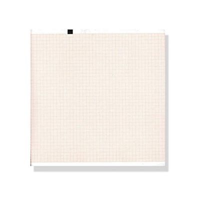 Gima 32961 - Paquete de papel térmico Ecg, cuadrícula naranja, 210 x 280 mm