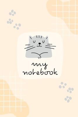 My Notebook: 100 pages lignes, couverture mignonne