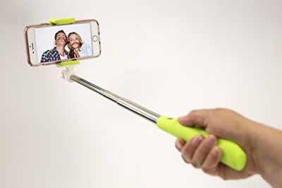 Cullmann 50132 - Palo Selfie de 76 cm (Bluetooth, Compatible con SMARTselfie) Color Verde