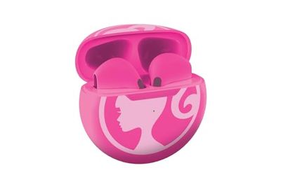 Lexibook, Barbie, Écouteurs stéréo sans Fil, Son de Haute qualité, Microphone intégré, Commandes tactiles, Boîtier de Recharge, Son limité à 85 DB, Rose, HPBT05BB