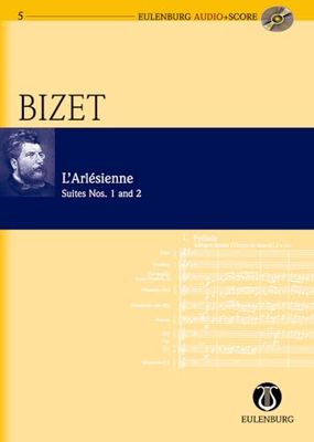 L'Arlesienne Suite 1+2 Poche+CD: Eulenburg Suite 1 and 2 (Eulenburg Audio+score Series)