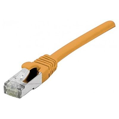 EXC 854332 Full Copper Cat6a F/UTP Network Cable - Orange