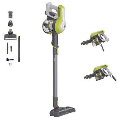 Hoover HF110H Aspirateur Balai sans Fil, Puissant 22V, Grande Capacité 0.9 L, Grande Autonomie 40 Min, Vidage Facile, Position Park & GO, Electrobrosse LED, Brosse Multi-Surfaces, Suceur Plat
