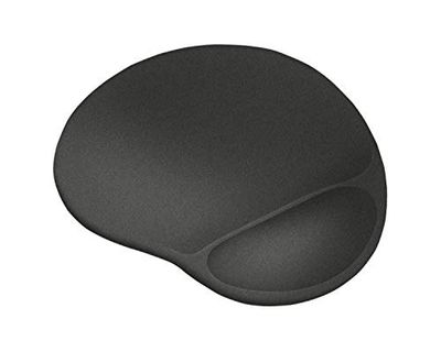 Watio Wave Tapis de Souris Ergonomique Taille XL, Design en Gel pour Plus de Confort, Surface Douce, antidérapante, Facile à Nettoyer