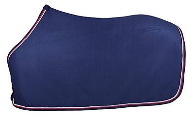 PFIFF 101496 Pauline Couverture Polaire pour Chevaux Bleu/Rose 155