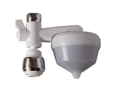 Siroflex 2650/1S Classic UNI 3-A Purificador de água doméstico com atomizador-aerador com rótula Sirius| Purificador-Filtro de água para torneira da cozinha| Eliminação de cloro
