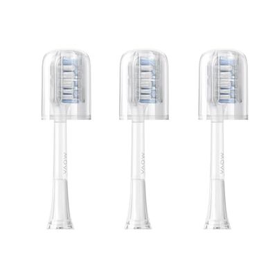 Mova têtes de rechange Sensitive pour brosse à dents électrique Mova Fresh et Fresh Pro, 3 pièces