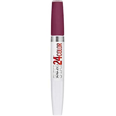Maybelline New York Pomadka do ust, Super Stay 24H Optic Brights, płynna i trwała, nr 875 Frozen Rose, 5 g
