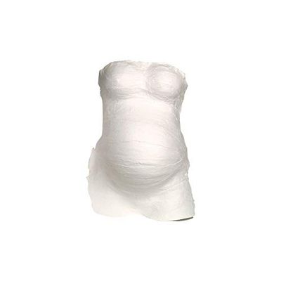 Baby Art My lovely Belly kit molde barriga, gesso para molde em 3D da barriga durante a gravidez, ideia de presente para mulheres grávidas, branco