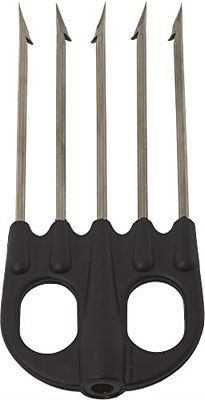 Cressi Mutliprong Nylon 5 Points Inox Fiocina in Naylon con 5 Punte Inox, Nero, Uni, Taglia Unica