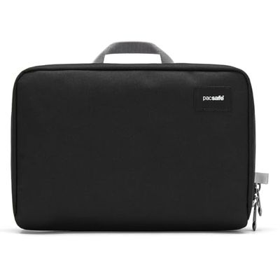Pacsafe RFIDsafe Växelpåse, Jet Black, One Size, Rfidsafe™ RFID-blockerande växelpåse