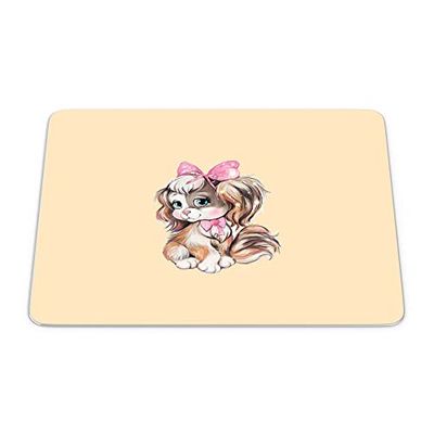 Questo Casa, Rectangle Digital Printed Mouse Pad, Non-Slip Base, for Office and Home, Size: 22 x 18 cm