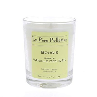 Le Père Pelletier AM04024020401 Bougie Verre à Whisky Vanille des Iles