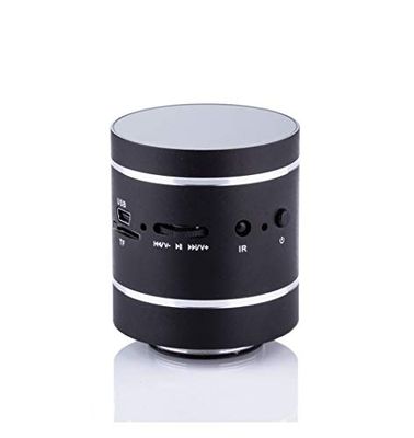 Cyber Express Electronics-Fabricant ADIN Mini - Altavoz vibrador Bluetooth NFC inalámbrico (20 W, Sonido 360 Grados), Color Negro