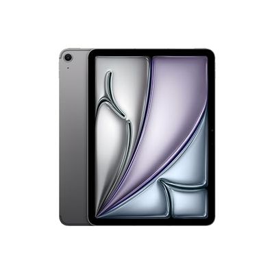 Apple iPad Air 11" (M2): Liquid Retina-display, 1 TB, Landscape 12‑MP camera aan de voorkant/12‑MP camera aan de achterkant, wifi 6E + 5G mobiel internet met e‑sim – Spacegrijs