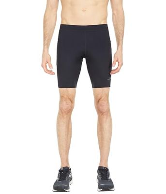 BROOKS 211339001 Source 9" Short Tight Pantaloncini Uomo Black Taglia 25