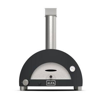 Alfa Forni Barbacoas de Gas de la Marca Modelo Moderno 1 Pizza Gas Ardesia Grey